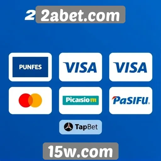 Métodos de pagamento aceitos no 2abet